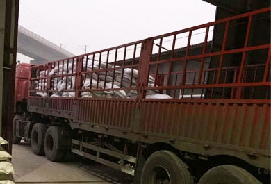 聚丙烯酰胺發貨現場